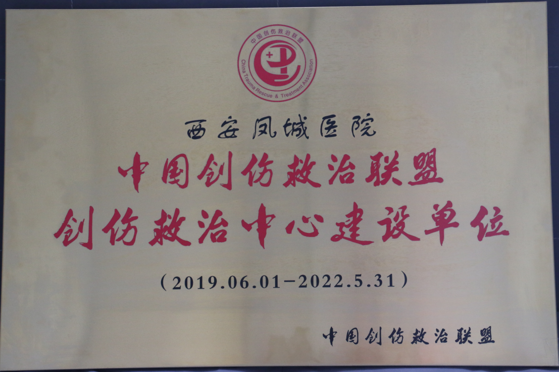 西安凤城医院中国创伤救治联盟创伤救治中心建设单位