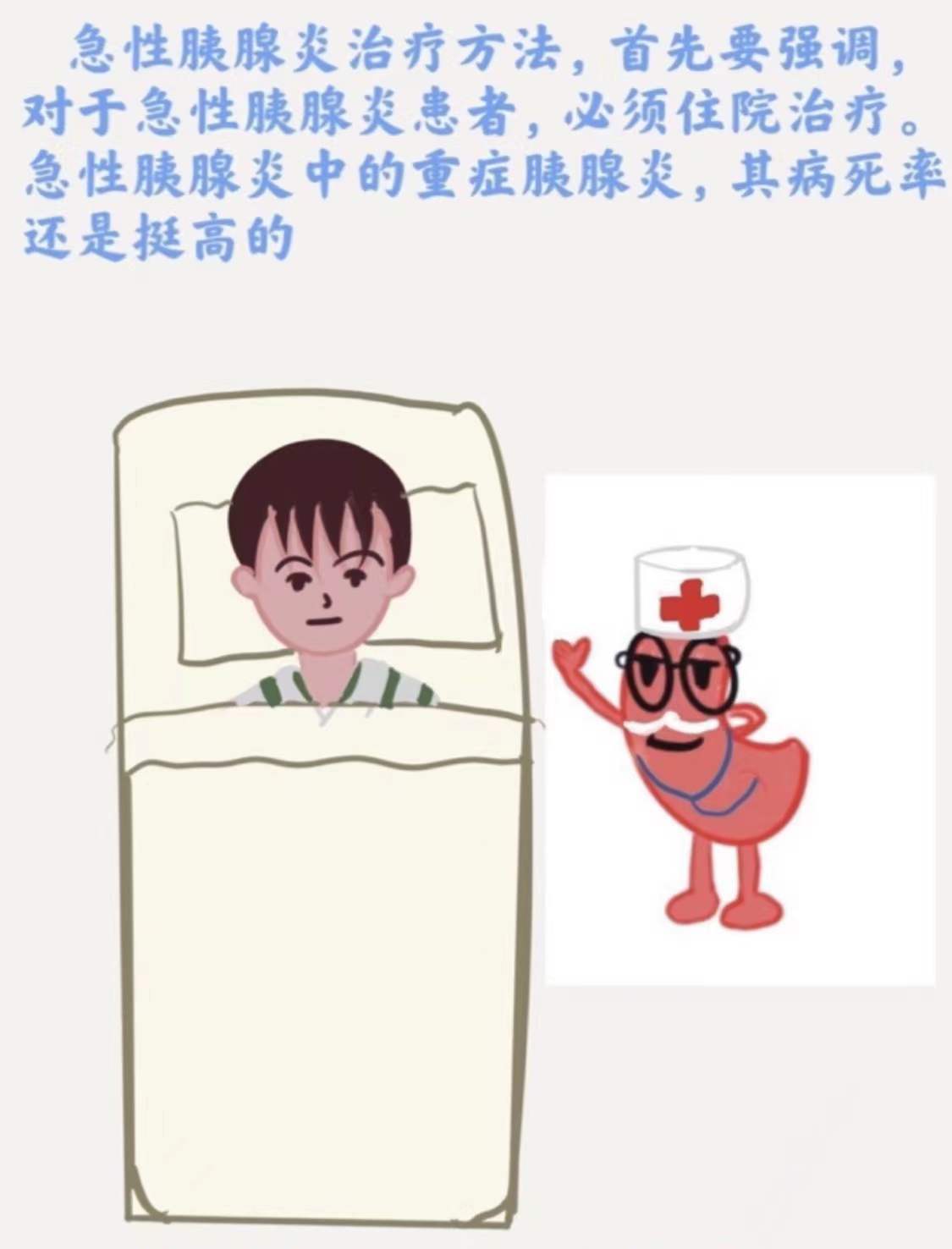 急性胰腺炎 卡通图图片